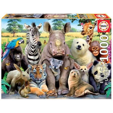 EDUCA - Puzzle - 1000 PHOTO DE CLASSE