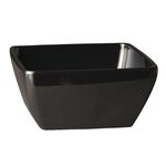 Bol carré en mélamine noir pure 190 mm 1 5 l - aps -  - mélamine1 5 190x190x90mm