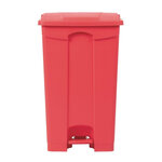 Poubelle de cuisine à pédale 87 litres rouge - jantex -  - polypropylène87495 x400x820mm