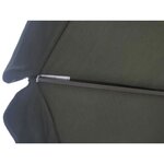 vidaXL Parasol Vert Aluminium 500 cm