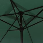 vidaXL Parasol 200 x 300 cm Vert Rectangulaire