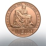 Pièce de monnaie 20 euro Vatican 2020 – La Pietà de Michel-Ange