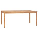 vidaXL Ensemble de salle à manger de jardin 5 Pièces Bois de teck massif
