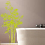 Autocollant mural bambou