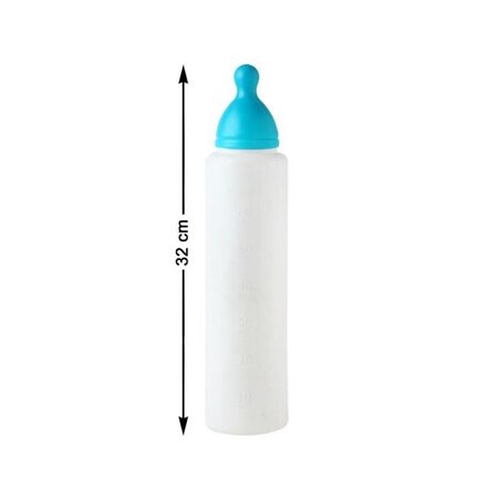 ATOSA Déguisement Biberon géant - Adulte - Blanc et bleu - 32 cm