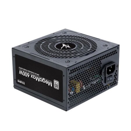 Zalman zm600-txii unité d'alimentation d'énergie 600 w 20+4 pin atx atx noir