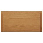 vidaXL Armoire 70x35x75 cm Bois de chêne massif
