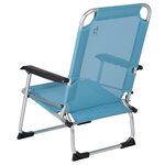 Bo-Camp Chaise de plage Copa Rio Lyon Bleu