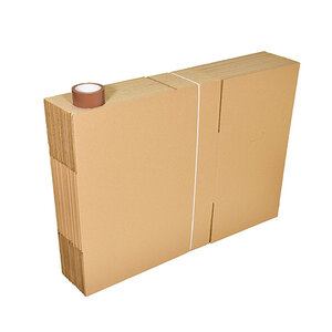 Lot de 20 Cartons pour  vêtements + 1 Adhésif