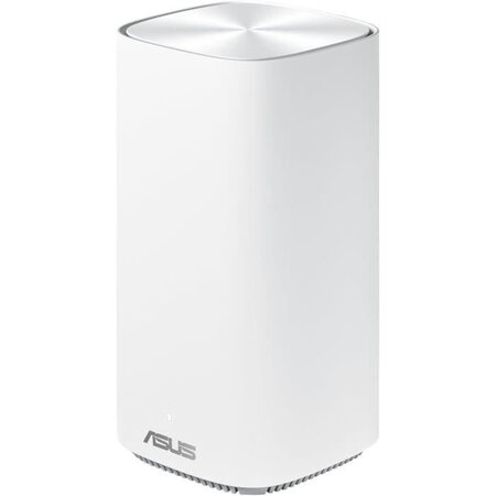 Routeur sans fil - ASUS - ZenWiFi Systeme Wi-Fi CD6 - 1 Hub Blanc, multi-room, mesh, AC1500 Mbps, Double bande avec application Asus