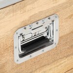 vidaXL Buffet avec 2 portes 70x30x69 cm Bois de manguier massif
