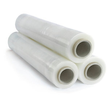 Film étirable manuel cast transparent raja 20 microns 300 m x 450 mm (lot de 6)