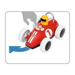 Brio Voiture de course Play & Learn - Boutons directionnels - Jouet d'éveil Premier âge - Ravensburger - Des 18 mois - 30234
