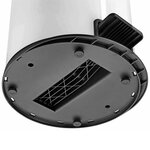 Hailo poubelle à pédale pure taille m 12 l acier inoxydable 0517-010