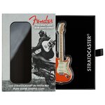 FENDER STRATOCASTER FIESTA RED Guitar 1 onces argent monnaie 2 Dollars Solomon Islands 2022