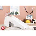 Pinolino toboggan d'intérieur lotta blanc