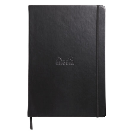 Carnet de notes 'Webnotebook', A4, ligné, noir CLAIREFONTAINE