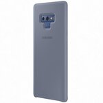 Samsung coque silicone note9 - bleu