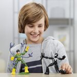 Marvel spider-man  pack de 2 figurines spider-man et octopus bend & flex - 15 cm