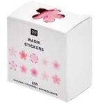 Autocollants washi mix de fleurs de cerisier rose - Printemps japonais