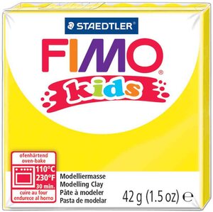 Pâte Fimo Kids 42 g Jaune 8030.1