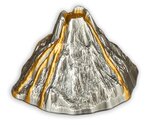 VOLCANO 5 onces argent monnaie 50 Vatu Vanuatu 2023