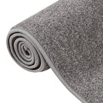 vidaXL Tapis à poils courts 80x150 cm Gris
