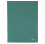 Protège-documents En Polypropylène Souple Opak 120 Vues - A4 - Vert Foncé - X 8 - Exacompta