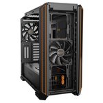 Be quiete boitier pc silent base 601 - noir / orange - verre trempé - format atx (bgw25)