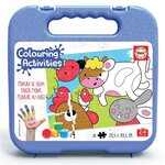 EDUCA - malette peinture au doigt - animaux de la ferme - puzzle 20 pcs