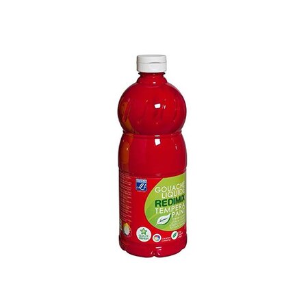 Gouache liquide Redimix 1 Litre Rouge Primaire LEFRANC BOURGEOIS