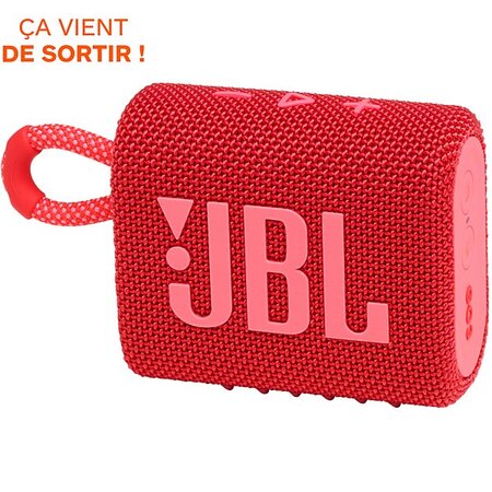 Jbl enceinte bluetooth go 3 rouge