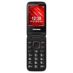Téléphone portable à clapet avec facebook et whatsapp - telefunken tm 360 cosi- noir