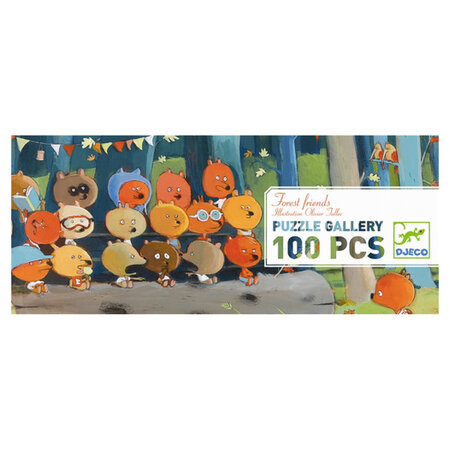 Puzzle Forest Friends 100 pièces