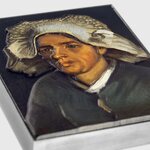 HEAD OF A PEASANT WOMAN by Vincent van Gogh 1 onces argent & 14 onces Copper monnaie 5000 Francs Chad 2023