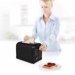 Princess Grille-pain 950 W Acier inoxydable Noir mat