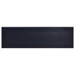 vidaXL Meuble TV Café noir clair 100x30x45 cm Bois d'acajou massif