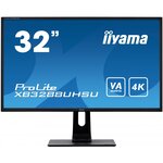 Iiyama prolite xb3288uhsu-b1 led display 80 cm (31.5") 3840 x 2160 pixels 4k ultra hd noir