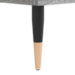vidaXL Tables de chevet 2 Pièces gris sonoma 40x35x47 5 cm
