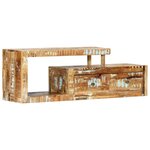 vidaXL Meuble TV 120 x 30 x 40 cm Bois de récupération massif