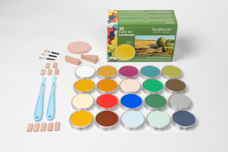 Pastel Panpastel Set 20 couleurs + outils Paysage