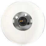 vidaXL Lampadaire avec 2 abat-jour Noir E27 Fonte