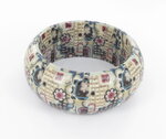 Bracelet Motif Papier Vernis