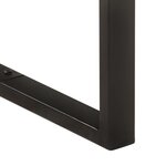 Vidaxl table de salle à manger 180x90x76 cm bois d'acacia massifdollars