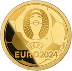 Pièce de monnaie en Or 10 Dollars g 0.5 Millésime 2024 Small Gold Coin EMBLEM