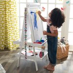 KidKraft Chevalet de luxe pour enfants Blanc