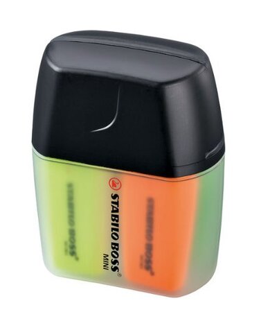 Surligneur 'boss mini'  boîte plastique de 4 stabilo