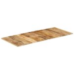 vidaXL Dessus de table bois de manguier solide 15-16 mm 140x60 cm