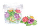Décos Azyme 8 Mini-Roses Corolles