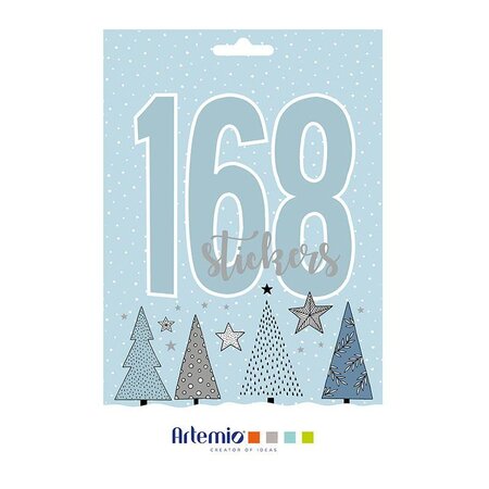 Livret D'Autocollants Foil Cosy Xmas